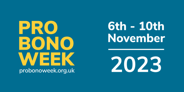 Pro Bono Week runs 6th to 10th November