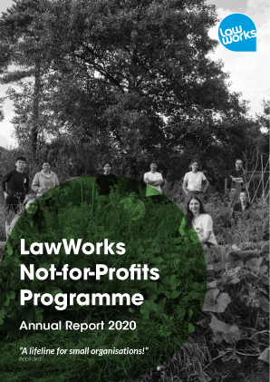 LawWorks Not-for-Profit Programme Annual Report 2020