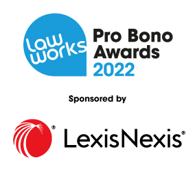 The LawWorks Pro Bono Awards are sponsored by LexisNexis