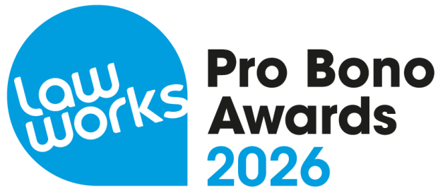 LawWorks Pro Bono Awards 2026 logo