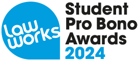 LawWorks Student Pro Bono Awards 2024 logo