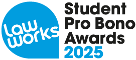LawWorks Student Pro Bono Awards 2025 Logo